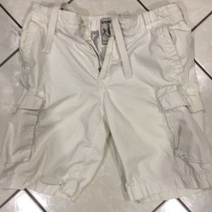 Men’s white shorts